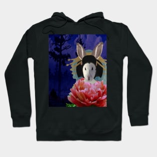 Peony Bunny Hoodie